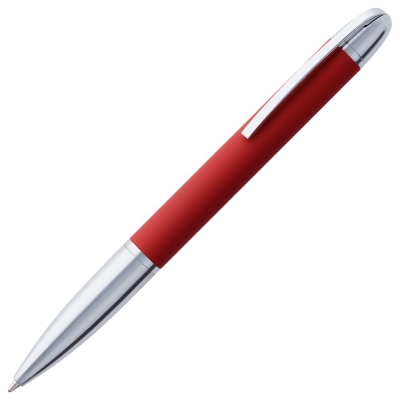 Ручка шариковая Arc Soft Touch, красная, красный, металл; покрытие софт-тач