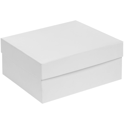 Коробка Satin, большая, белая, белый, картон