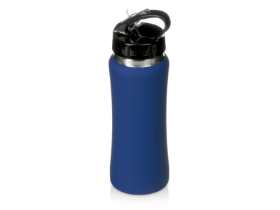 Бутылка для воды «Bottle C1», soft touch, 600 мл, синий, металл, soft touch
