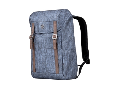 Рюкзак с отделением для ноутбука 16", синий, полиэстер