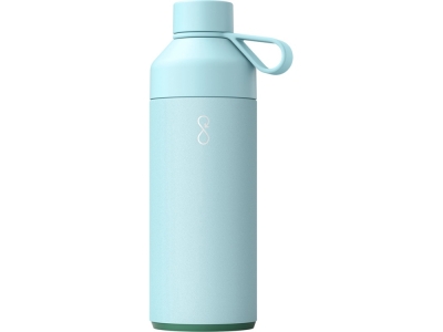 Бутылка для воды «Big Ocean Bottle», 1 л, голубой, пластик, металл