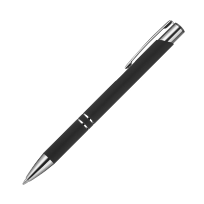 Шариковая ручка Alpha, черная, черный