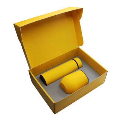 Набор Hot Box C (софт-тач) G (желтый), желтый, soft touch