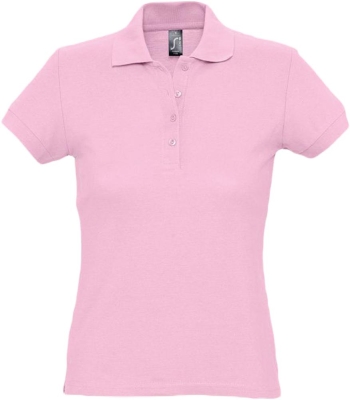 Рубашка поло женская Passion 170, розовая, розовый, хлопок