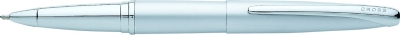 Ручка-роллер Selectip Cross ATX. Цвет - серебристый матовый., серебристый, латунь, нержавеющая сталь