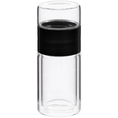 Бутылка для заваривания Cultivar, черная, черный, стекло
