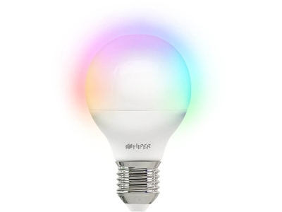 Умная LED лампочка «IoT LED A1 RGB», белый, пластик, стекло