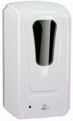 Автоматический дозатор дезсредств Klimi ZETA F-1400 / 1 л, белый, ударопрочный пластик