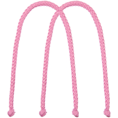 Ручки Corda для пакета M, розовые, розовый, полиэстер 100%
