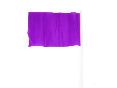 Флаг CELEB с небольшим флагштоком, фиолетовый, полиэстер