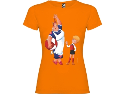 Футболка «Карлсон» женская, оранжевый, хлопок