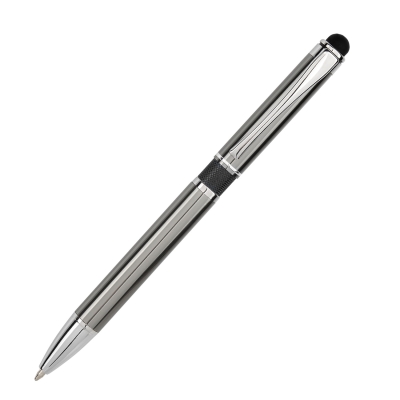 Шариковая ручка iP, черная, серый