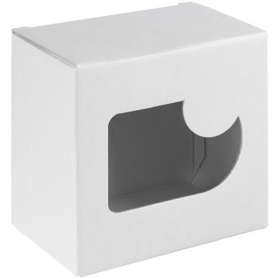 Коробка с окном Gifthouse, белая, белый, картон