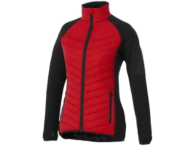 Куртка утепленная «Banff» женская, черный, красный, полиэстер