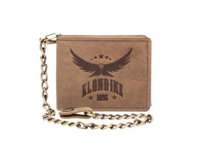 Бумажник «Happy Eagle», коричневый, кожа