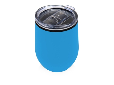 Термокружка «Pot», голубой, металл, полипропилен