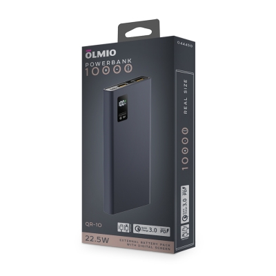 ПЗУ Olmio QR-10, серый, серый, пластик