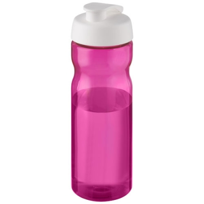 Спортивная бутылка H2O Base® объемом 650 мл с откидывающейся крышкой, розовый