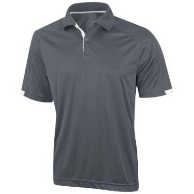 Kiso спортивная мужская футболка-поло с коротким рукавом, серый