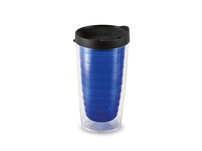 Чашка для путешествия 450 мл «GASOL», синий, полипропилен