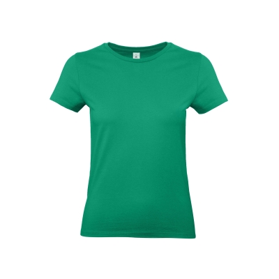 Футболка женская Exact 190/women, зеленый, хлопок