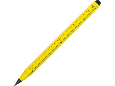 Вечный карандаш с линейкой и стилусом «Sicily», желтый