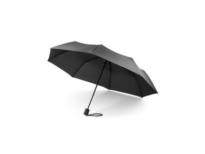 Зонт складной «CIMONE», черный, пэт (полиэтилентерефталат)