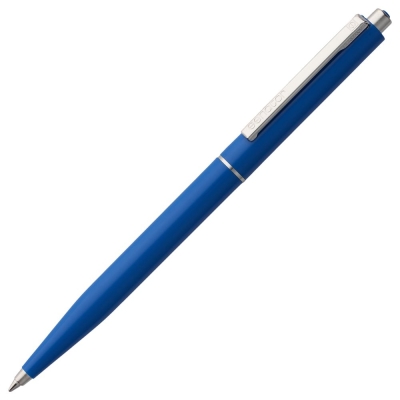 Ручка шариковая Senator Point, ver.2, синяя, синий, пластик; металл