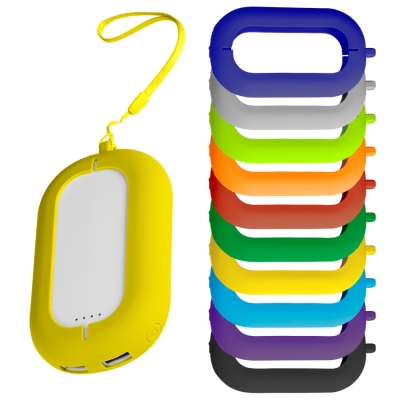 Зарядное устройство "Seashell-2" (6000 mAh),11,5х7х2,5см, пластик, белый, пластик Зарядное устройство "Seashell-2" (6000 mAh),11,5х7х2,5см, пластик, белый, пластик