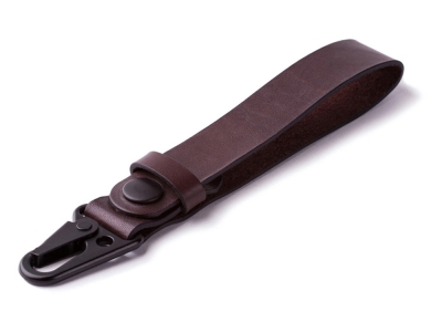 Ремешок для ключей «Ориноко», коричневый, кожа