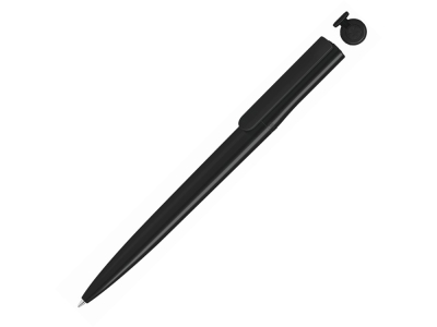 Ручка шариковая из переработанного пластика «Recycled Pet Pen switch», черный, пластик