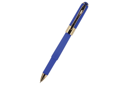 Ручка пластиковая шариковая «Monaco», синий, пластик, silk-touch