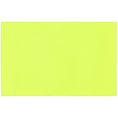 Лейбл тканевый Epsilon, XL, желтый неон, желтый, полиэстер