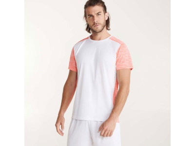 Спортивная футболка «Zolder» детская, белый, розовый, полиэстер