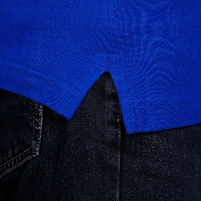 Рубашка поло Virma Stripes, ярко-синяя, синий, хлопок
