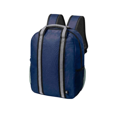 Рюкзак FABAX, темно-синий, 38 x 28 x 12  см, 100% переработанный полиэстер 600D, синий, 100% переработанный полиэстер 600d