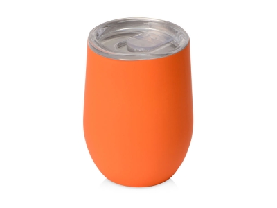 Термокружка «Vacuum mug C1», soft touch, 370 мл, оранжевый, металл, soft touch