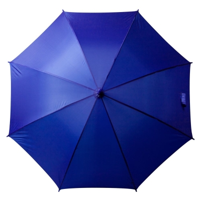 Зонт-трость Promo, синий, синий, полиэстер