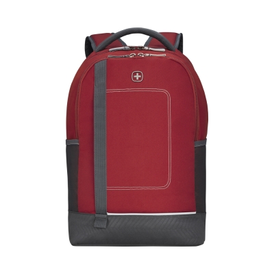Рюкзак WENGER NEXT Tyon 16", красный/антрацит, переработанный ПЭТ/Полиэстер, 32х18х48 см, 23 л., красный