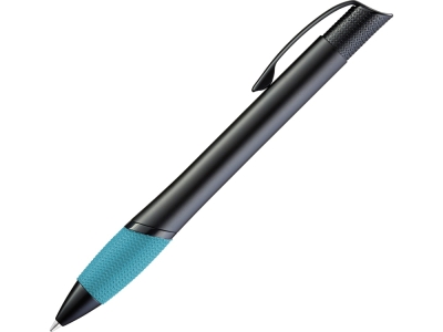 Ручка шариковая металлическая «Opera М», черный, бирюзовый, металл, каучук