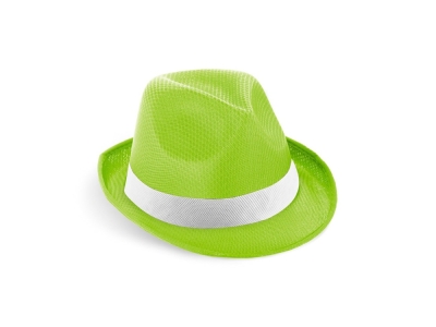 Шляпа «MANOLO POLI», зеленый, пластик, силикон
