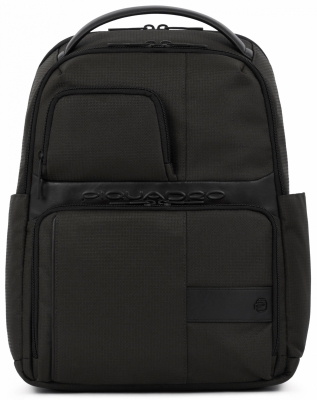 Рюкзак мужской Piquadro Wollem CA6238W129/N черный полиэстер/натур.кожа Рюкзак мужской Piquadro Wollem CA6238W129/N черный полиэстер/натур.кожа