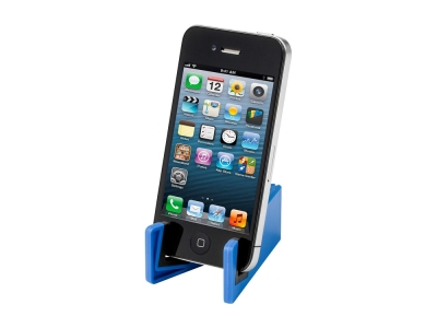Подставка для мобильного телефона «Slim», синий, пластик