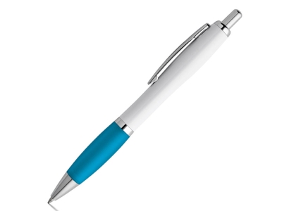 Шариковая ручка с зажимом из металла «MOVE», голубой, пластик