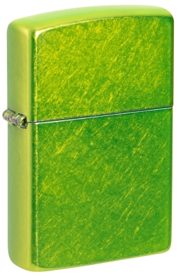 Зажигалка ZIPPO Classic с покрытием Lurid™, латунь/сталь, зеленая, глянцевая, 38x13x57 мм, зеленый