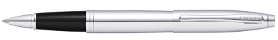 Ручка-роллер Selectip Cross Calais Lustrous Chrome, серебристый, латунь, нержавеющая сталь
