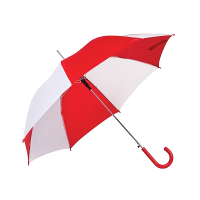 Зонт-трость "Regular", белый, нейлон/пластик/металл