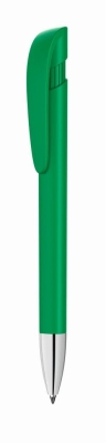 Ручка шариковая Yes F Si (зеленый), зеленый, пластик