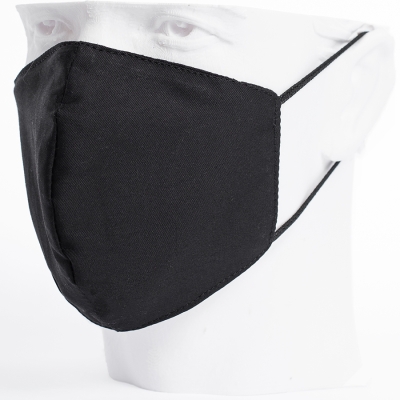Бесклапанная фильтрующая маска RESPIRATOR 800 HYDROP черная без логотипа в фирменном пакете, черный, фильтрующее волокно