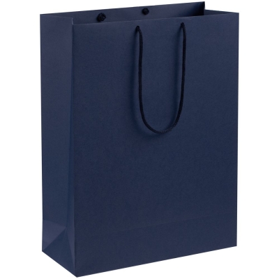 Пакет бумажный Porta XL, темно-синий, синий, бумага